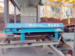 計(jì)量皮帶秤現(xiàn)場